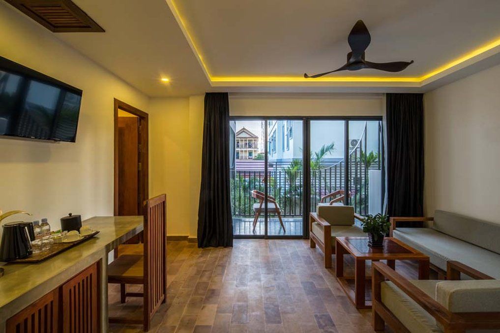 The Thirdfold Residence Сием Реап Екстериор снимка A suite at the hotel